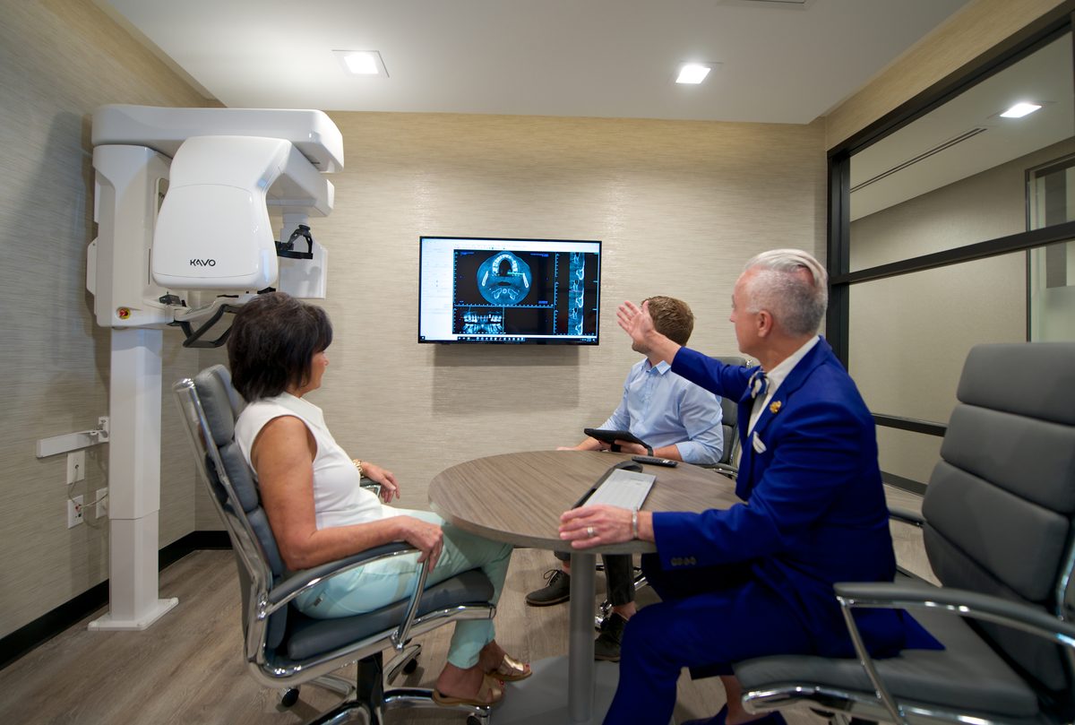 Dental implant consultation at Aria Dental Implant Center in Phoenix, Arizona