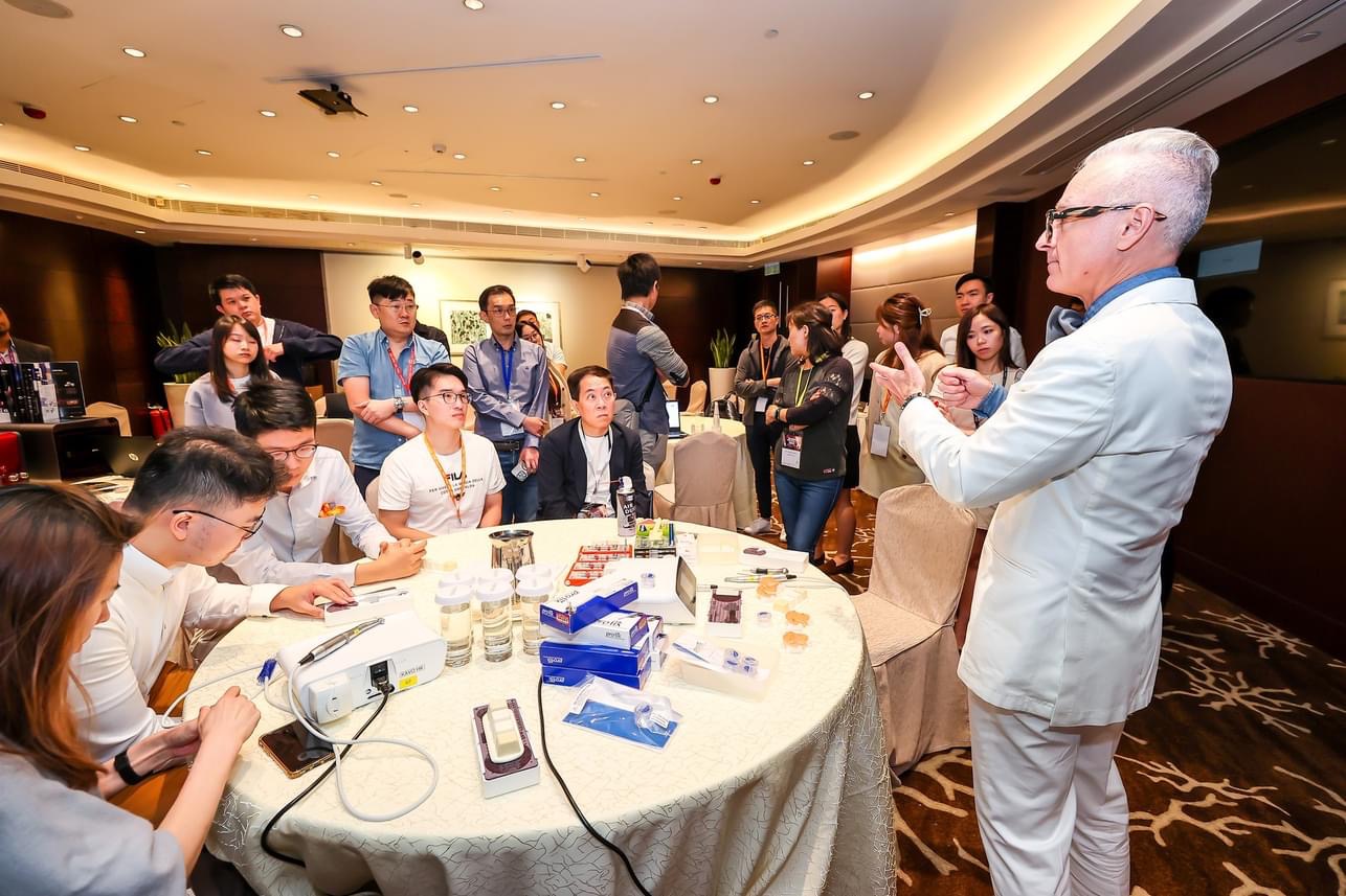 Dr. Joe Mehranfar lecturing internationally to implant dentists