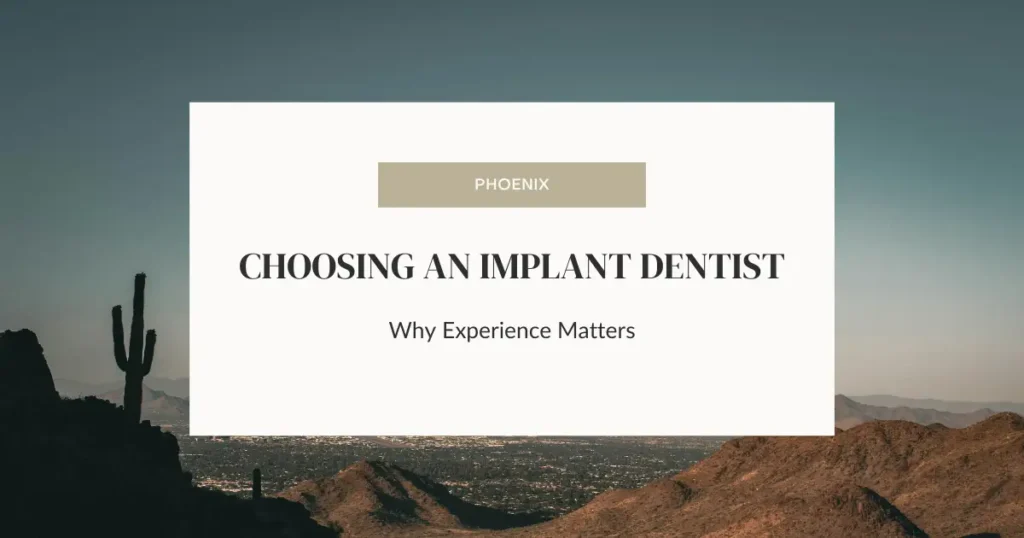 Why Experience Matters Implant Dentist