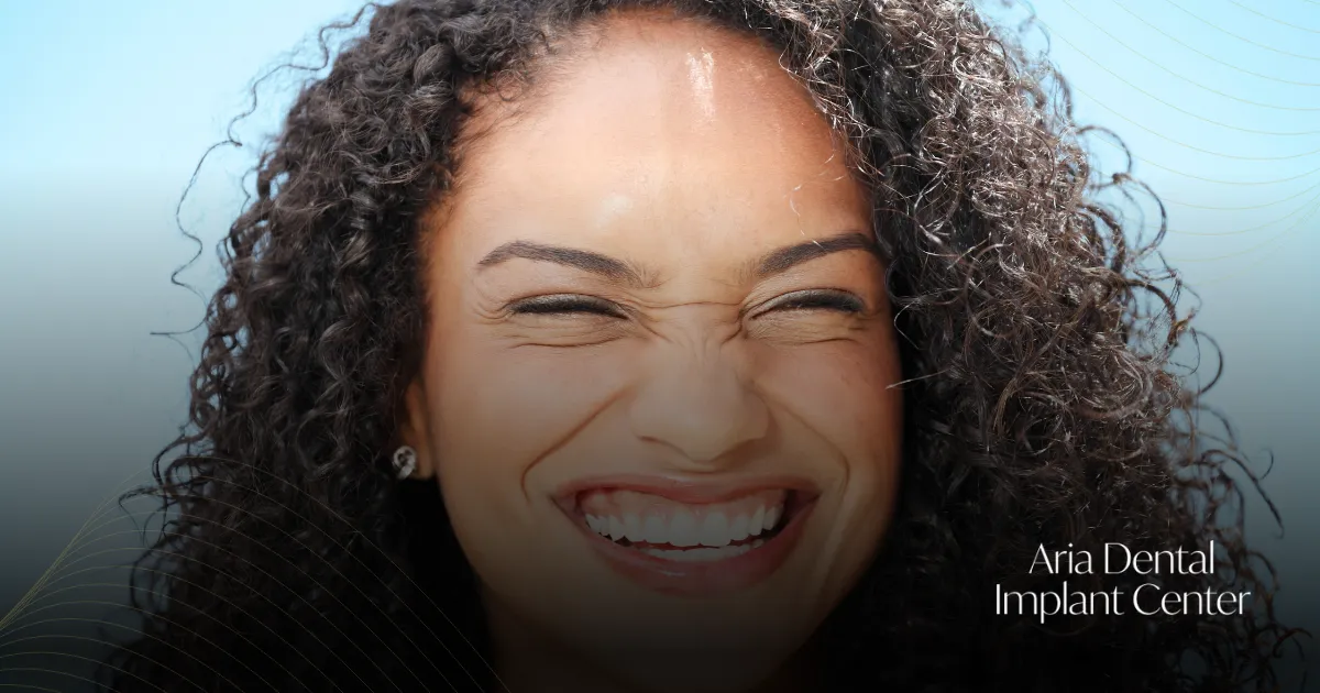 Woman With Big Gummy Smile